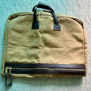 Filson Tan and Brown Travel Bag